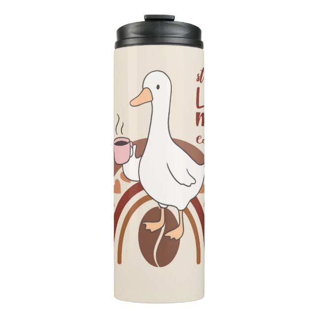 Starker Kaffee Thermosbecher (Vorderseite)