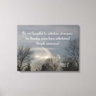 STÄRKER KÖNNEN ANGELN SEIN LEINWANDDRUCK