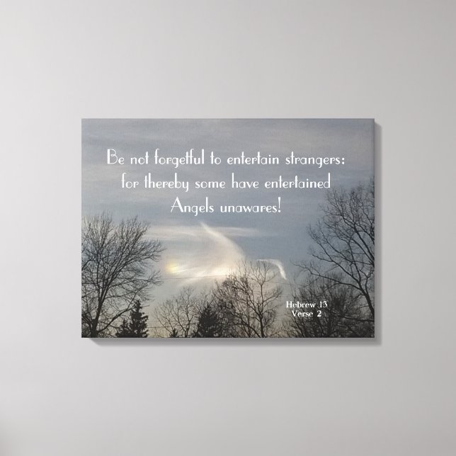 STÄRKER KÖNNEN ANGELN SEIN LEINWANDDRUCK (Vorderseite)