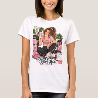 Starker Körper, starker Geist Fitness Coach T-Shir T-Shirt