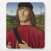 Starker Mann mit rosa Narben (Renaissance Art)
