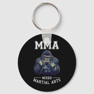 Starker Mixed Martial Arts Gorilla - Thai Boxing C Schlüsselanhänger