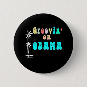 Starker Obama-Knopf Button