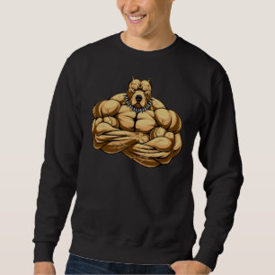 Starker Pitbull Dog Long Sweatshirt