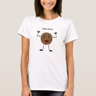 Starker Plätzchen-Spaghetti-Bügel T-Shirt