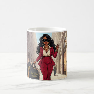 Starker Smart souveräner Boss-Babe-Roter-Power-Anz Kaffeetasse