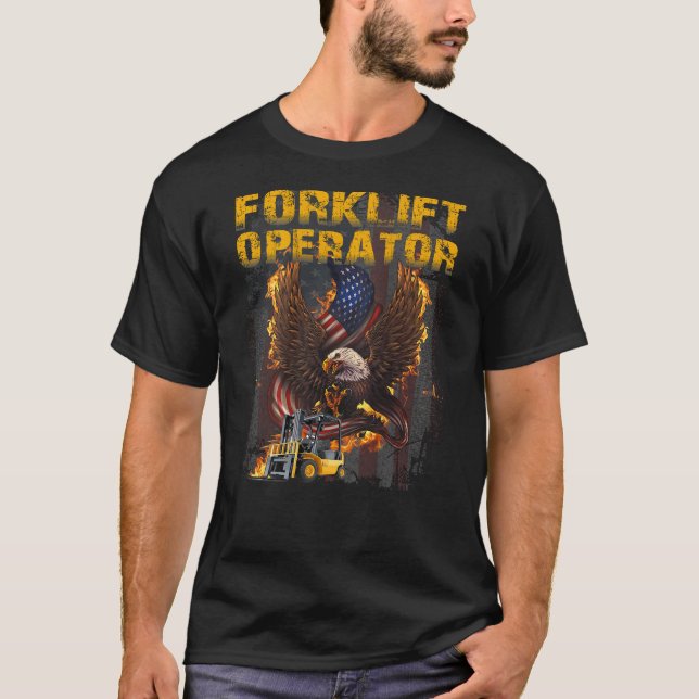 Starker Stapler T-Shirt (Vorderseite)