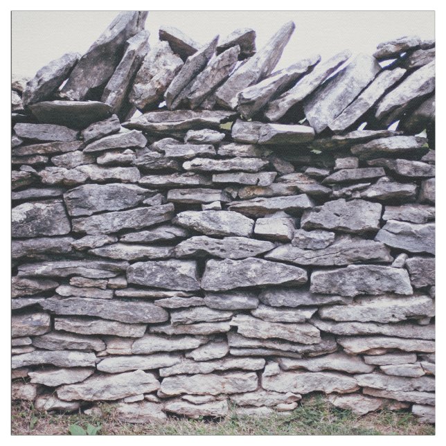 starker Staplungssteinzaun Stoff (Muster)