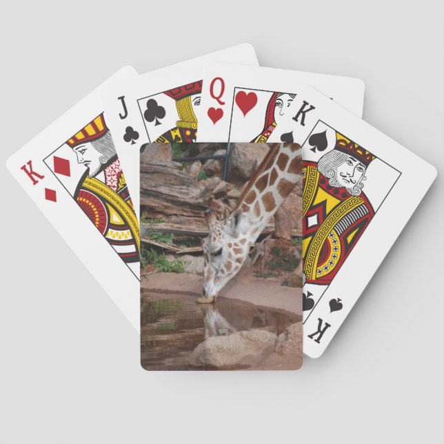 Starker Typ spielt Karten Spielkarten (Rückseite)