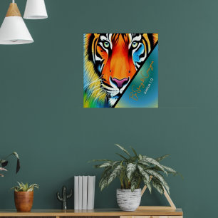 Starker und mutiger Christlicher Glaube Poster