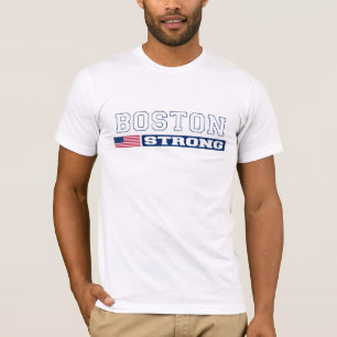 STARKER US Flaggen-T - Shirt BOSTONS