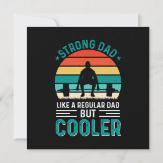 Starker Vater Einladung