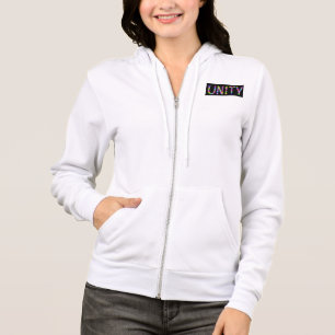 Stärker Zusammen   Einheit Florale Typografie Insp Hoodie
