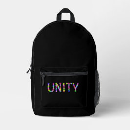 Stärker Zusammen | Inspirierender Frieden: Achempo Bedruckter Rucksack