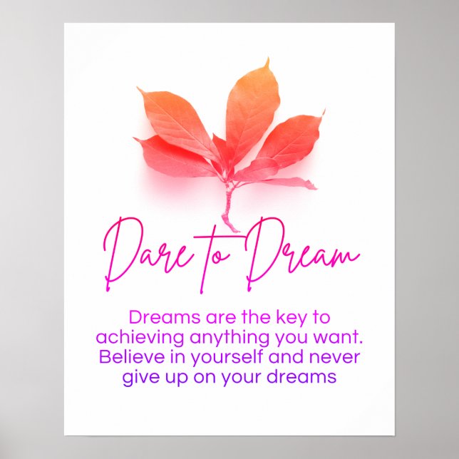 Stärkere Zusammenführung inspirierender Zitate Pos Poster (Vorne)