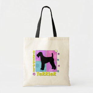 Starkes Airedale Terrier Tragetasche