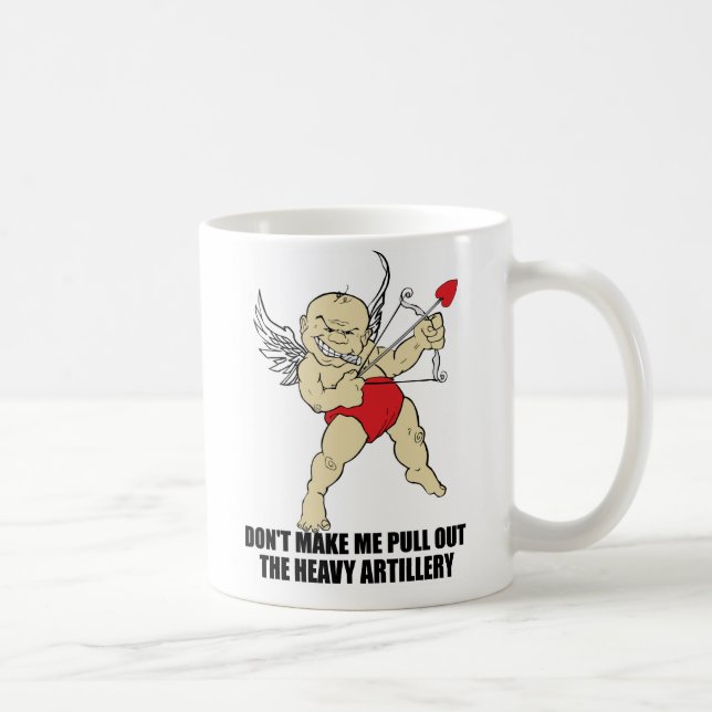Starkes Amor-Rauchen Kaffeetasse (Rechts)