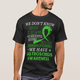 Starkes Gastroschisisbewusstsein Grünbewusstsein T-Shirt