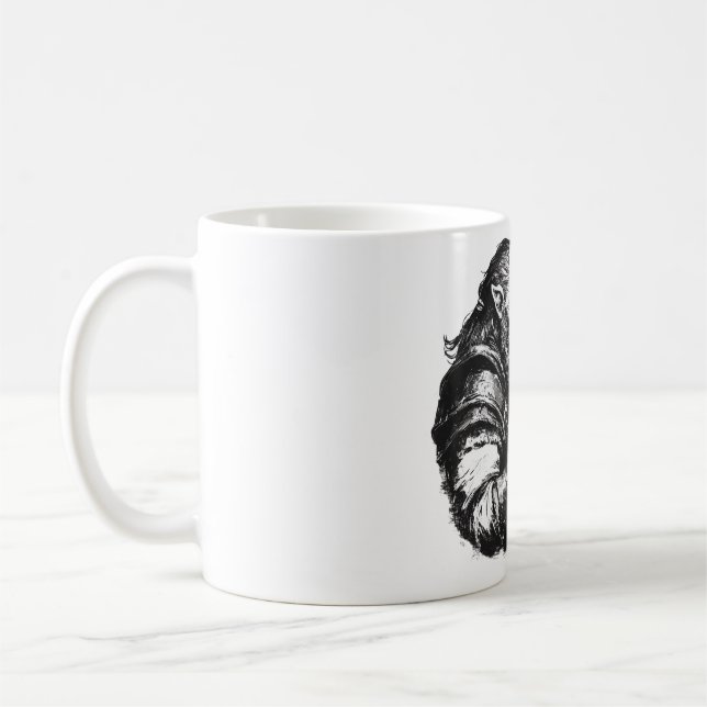 Starkes Herz Kaffeetasse (Links)