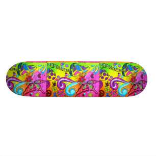 starkes magisches Pilz-Skateboard Skateboard