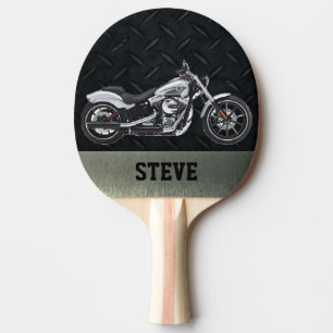 Starkes Motorradpersonalisiertes Ping Pong Paddel Tischtennis Schläger