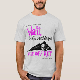 Starkes Mudder auf silbernem amerikanischem T-Shirt