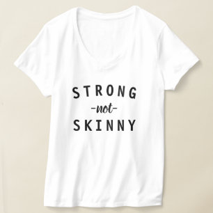 Starkes, nicht dünnes Workout-Outfit T-Shirt