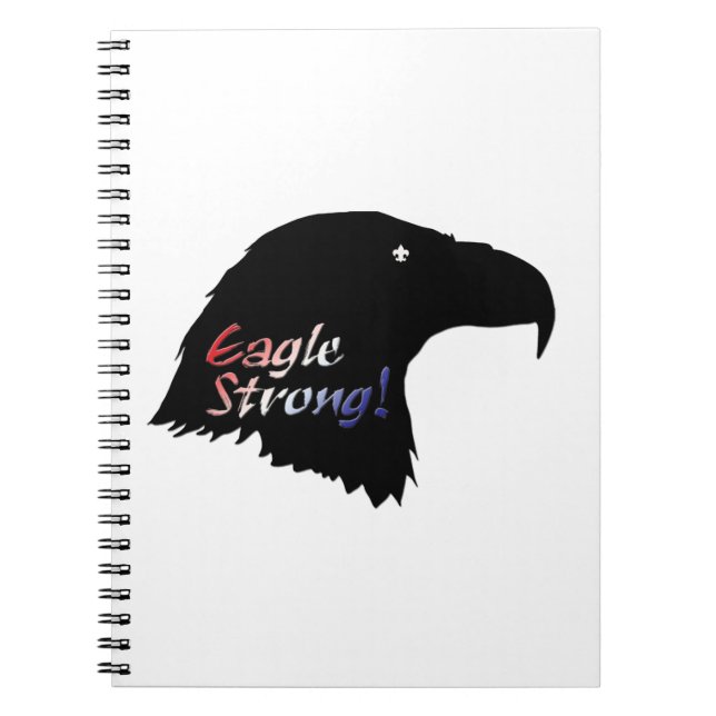 Starkes Notizbuch Eagles Notizblock (Vorderseite)