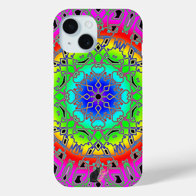 Starkes Spektralyph Case-Mate iPhone Hülle (Rückseite)