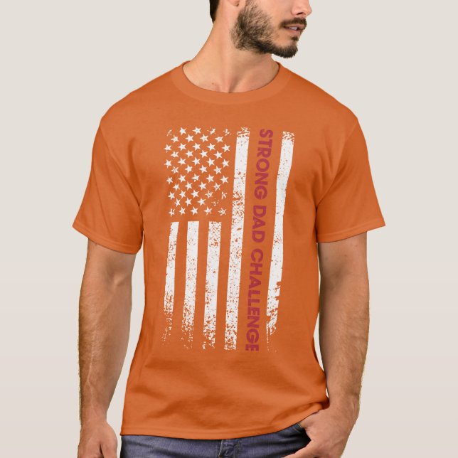 Starkes Vater-Mädchen T-Shirt (Vorderseite)