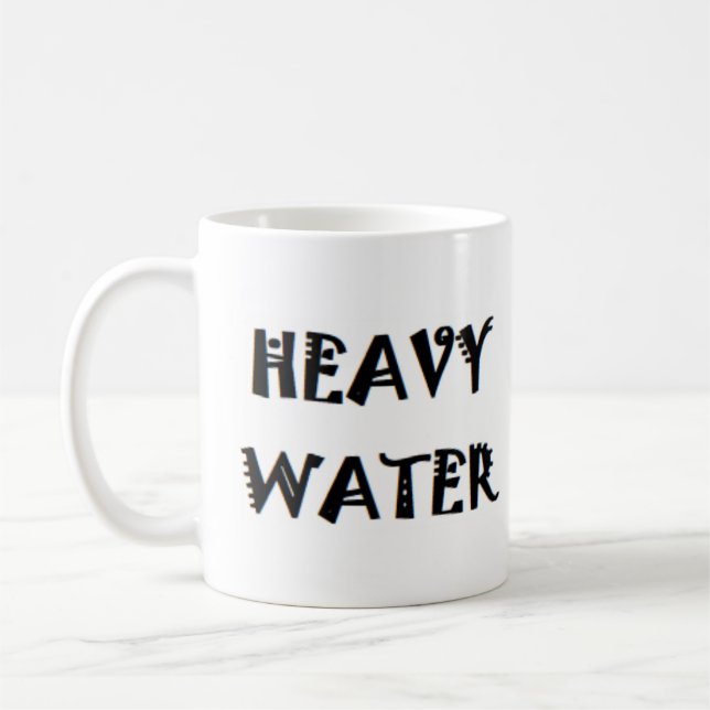 starkes Wasser Kaffeetasse (Links)