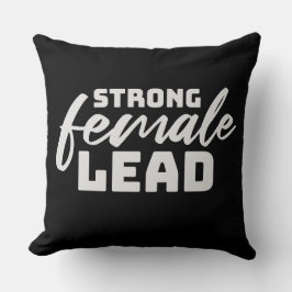 Starkes weibliches Führungs-Feminismus-Empowerment Kissen