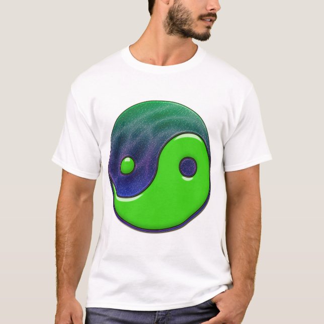 Starkes Yin-Yang T-Shirt (Vorderseite)