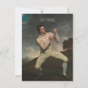 Stärkung Bleibe Kunstlehre Postkarte