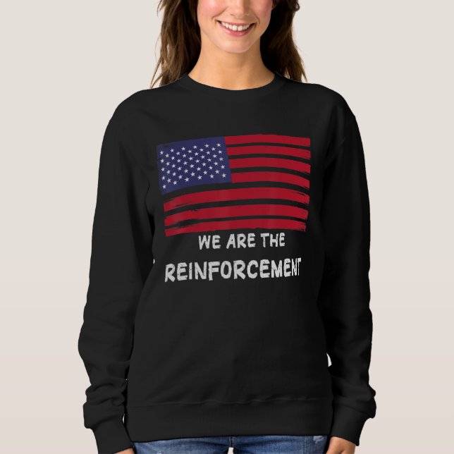 Stärkung der amerikanischen Streitkräfte Sweatshirt (Vorderseite)