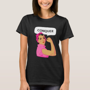 Stärkung der Frauen & Eroberung bearbeitbarer Text T-Shirt