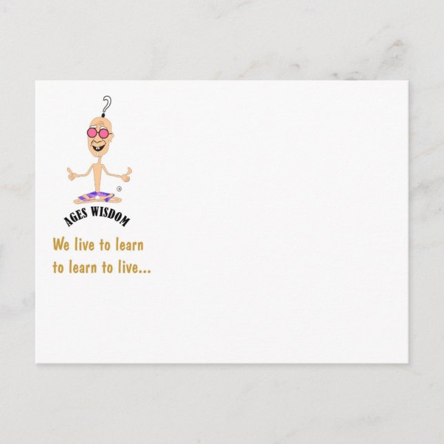 Stärkung der Handlungsweise Feiertagspostkarte (Vorderseite)