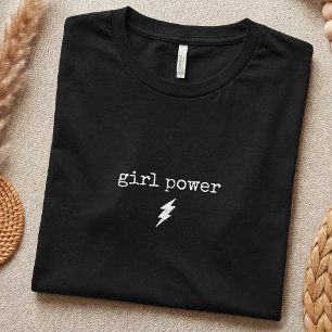 Stärkung der Mädchenpower Feministische Einfachhei T-Shirt
