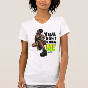 Stärkung der schwarzen Diva mit kühner Zuversicht T-Shirt