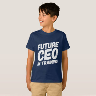 Stärkung von "Future CEO in Training" Design T-Shirt
