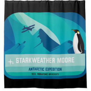 Starkweather-Moore Antarktis Expedition Duschvorhang