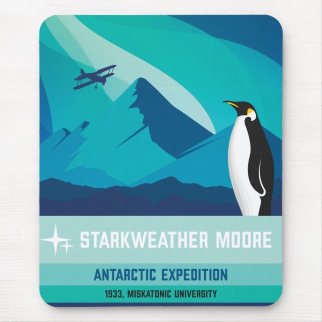Starkweather-Moore Antarktis Expedition Mousepad (Vorne)