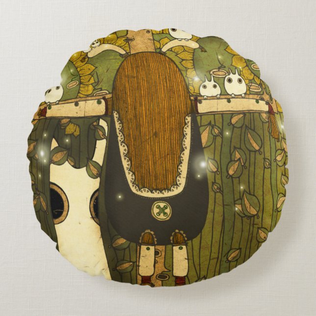 Starlight 2012 2 rundes kissen (Vorderseite)