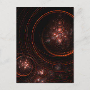 Starlight Abstract Art Postcard Postkarte