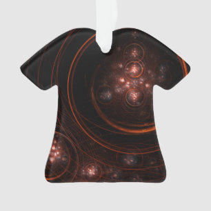 Starlight Abstrakt Art Acrylic Shirt Ornament