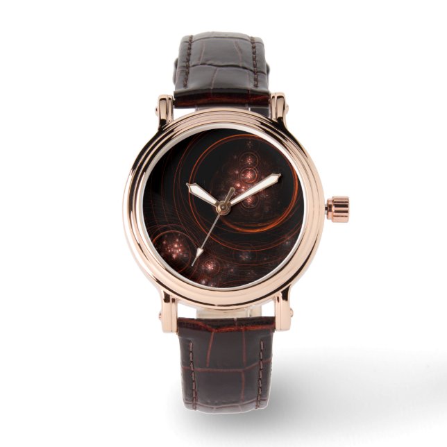 Starlight Abstrakt Art Armbanduhr (Vorderseite)