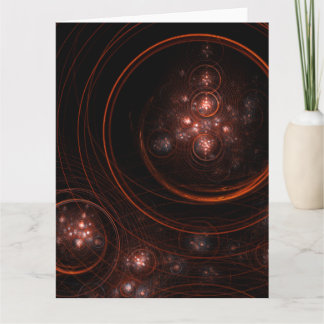Starlight Abstrakt Art Dankeskarte