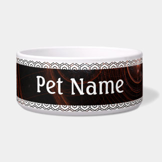 Starlight Abstrakt Art Dog Bowl Napf