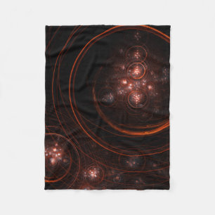 Starlight Abstrakt Art Fleecedecke