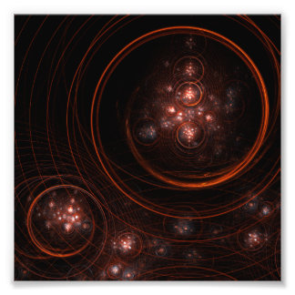 Starlight Abstrakt Art Foto Print